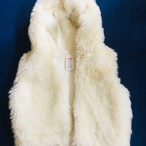 Gymboree Girls Fur Hoodie
